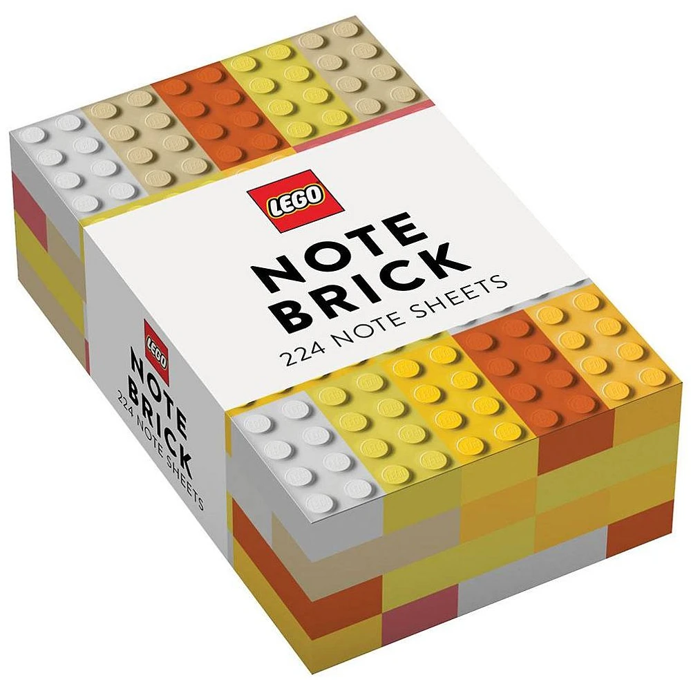 LEGO Note Brick (Yellow-Orange)