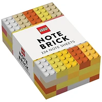 LEGO Note Brick (Yellow-Orange)