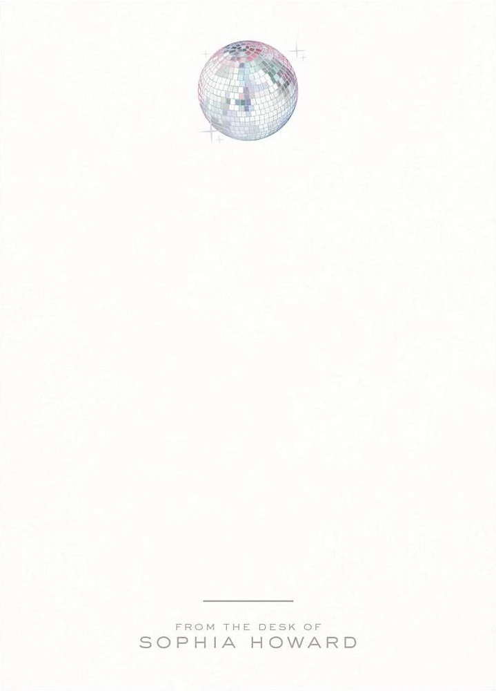 Disco Stationery