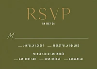 Simply Us Green Response Card