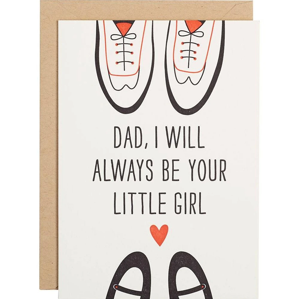 Dad's Little Girl Father's Day Card