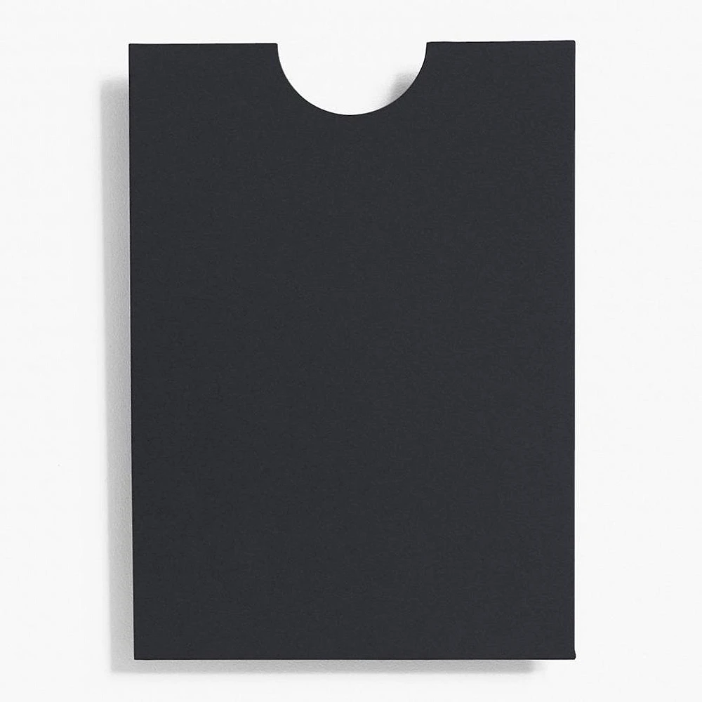 A7 Black Half-Moon Enclosures