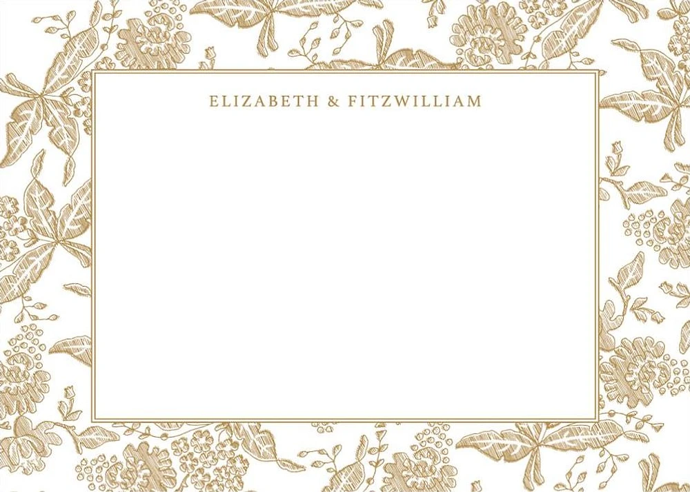 Hydrangea Lace II Stationery