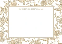 Hydrangea Lace II Stationery
