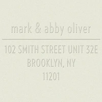 Lowercase with Ampersand Custom Embosser Plate