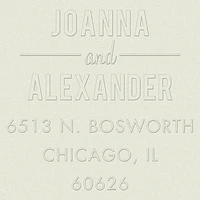 Playbill Custom Embosser Plate