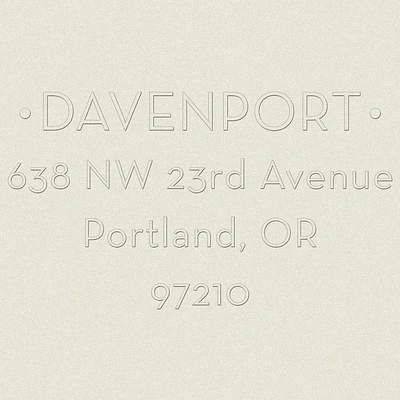Return Address Embosser - Deco