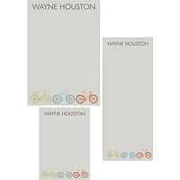 Bikes Mixed Personalized Notepads