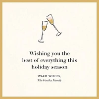 Cute Flutes Holiday Card