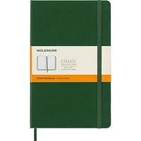 Moleskine Notebook, Large, Ruled, Myrtle Green, Hard (5 x 8.25)