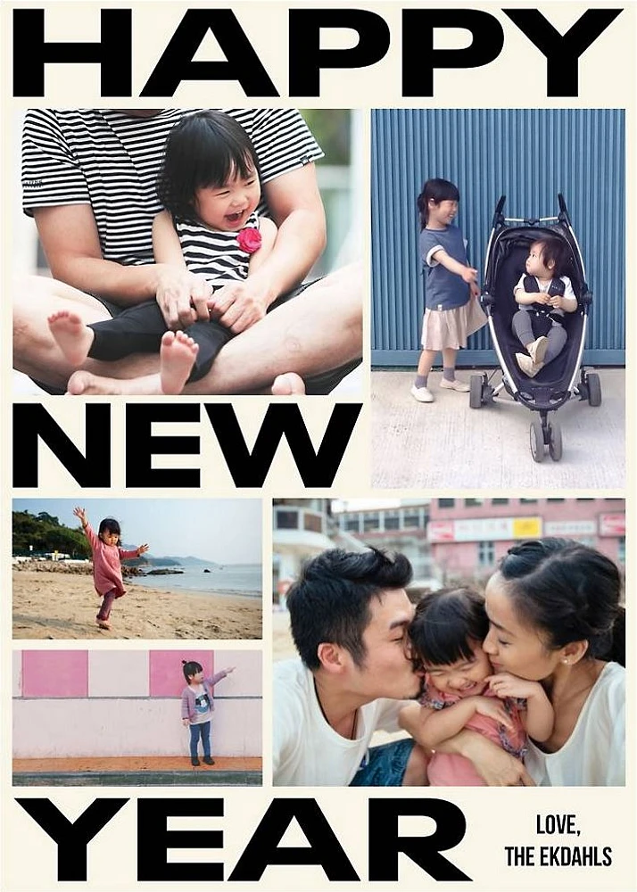 Biggest News Black Holiday Photo Card