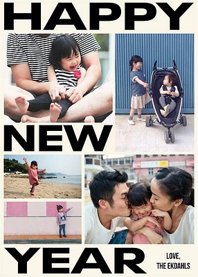 Biggest News Black Holiday Photo Card