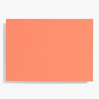 A7 Papaya Note Cards
