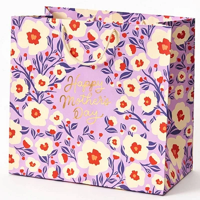 Bold Floral Mother's Day Large Gift Bag