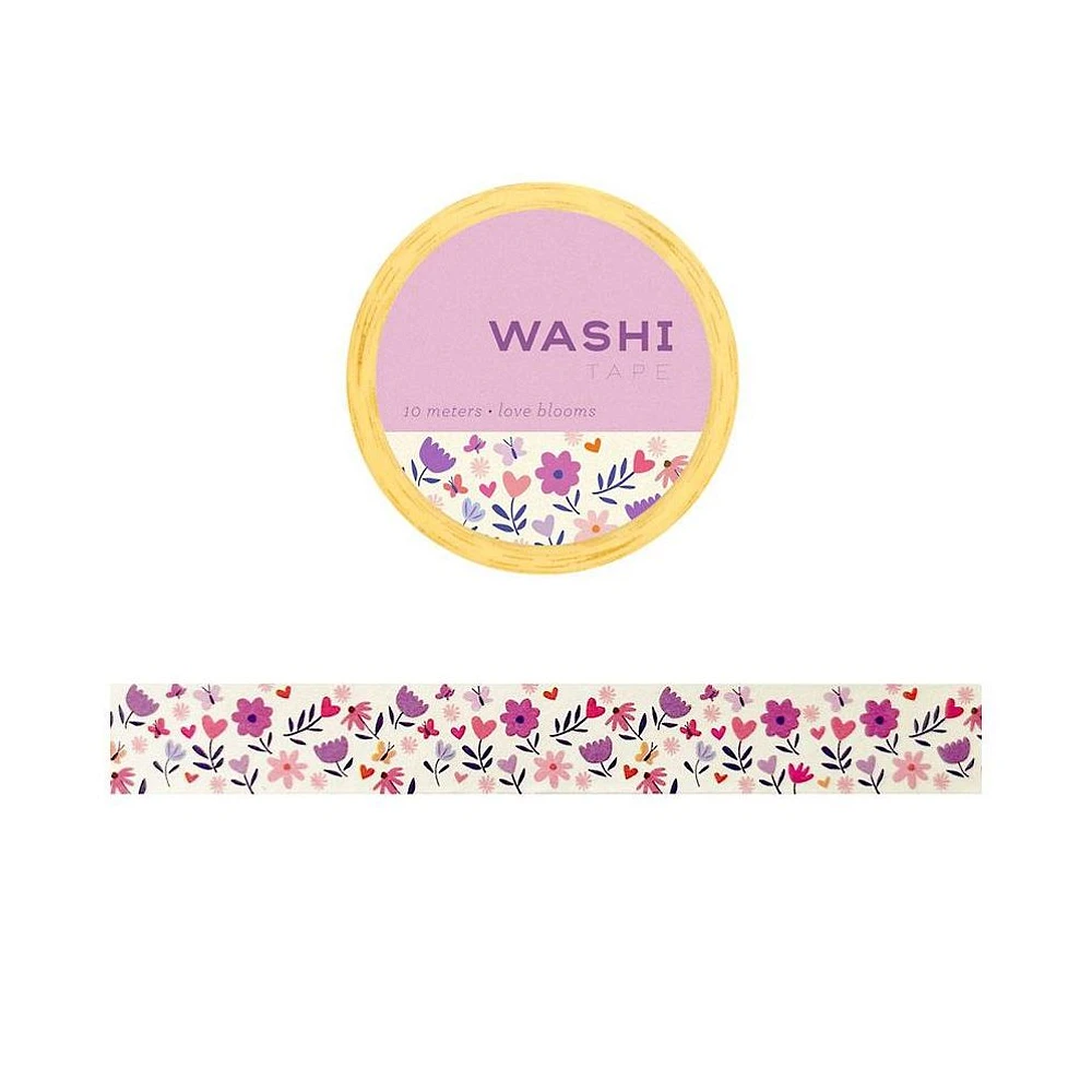Love Blooms Washi Tape