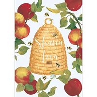 Rosh Hashanah Greeting Card Beehive
