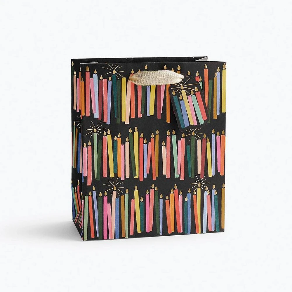 Rifle Paper Co. Birthday Candles Medium Gift Bag