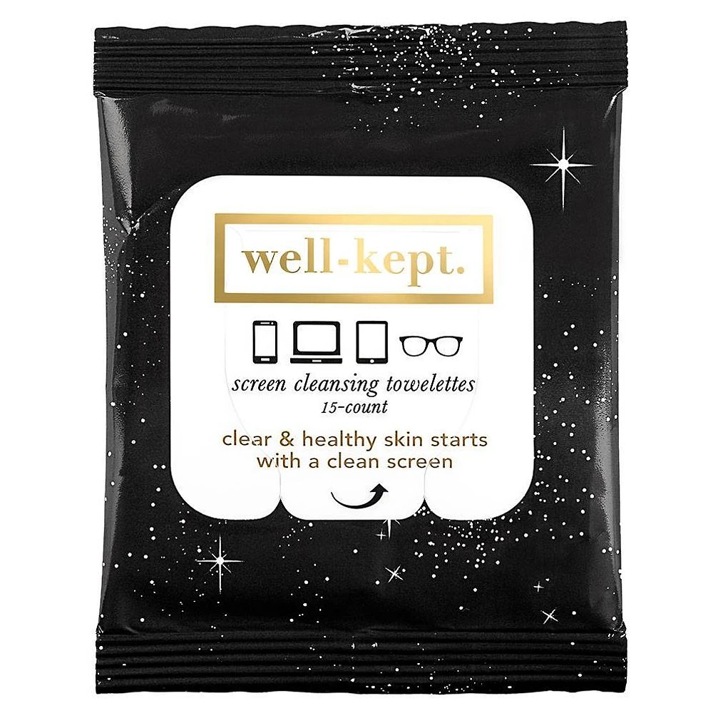 Well-Kept Midnight Screen Wipes
