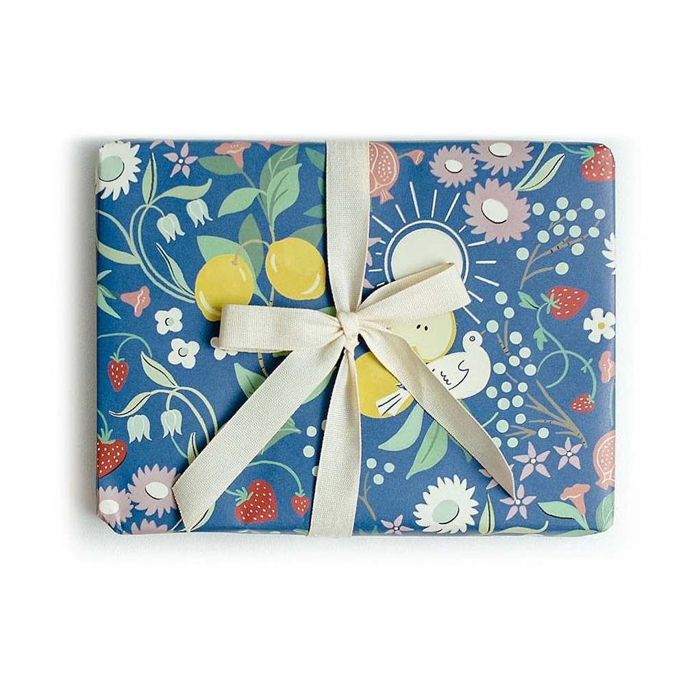 Fruits & Florals Flat Wrap