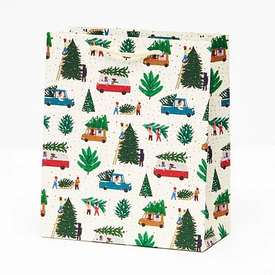 Christmas Tree Lot Medium Gift Bag