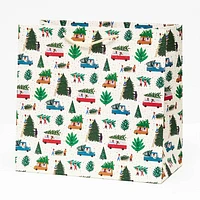 Christmas Tree Lot Large Gift Bag