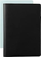 Paper Source Black Leather Refillable A5 Journal Cover