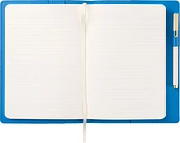 Paper Source Blue Leather Refillable A5 Journal Cover