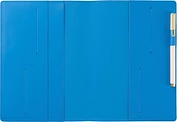 Paper Source Blue Leather Refillable A5 Journal Cover