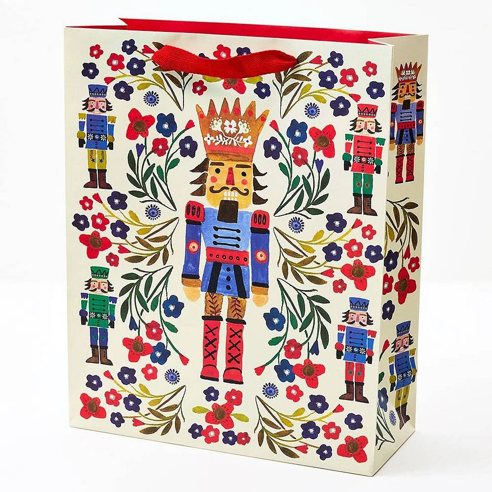 Christmas Nutcracker Large Gift Bag