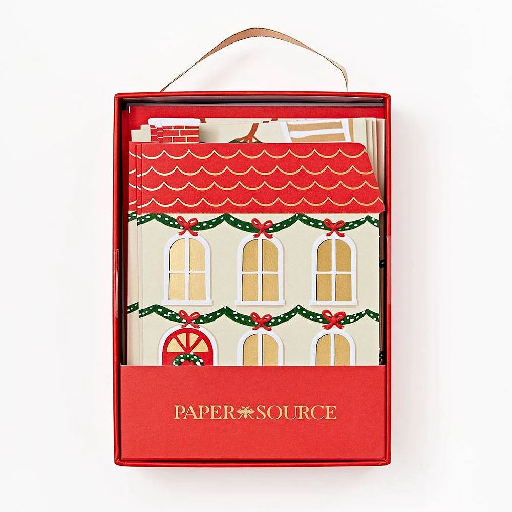 Holiday House Christmas Card Set