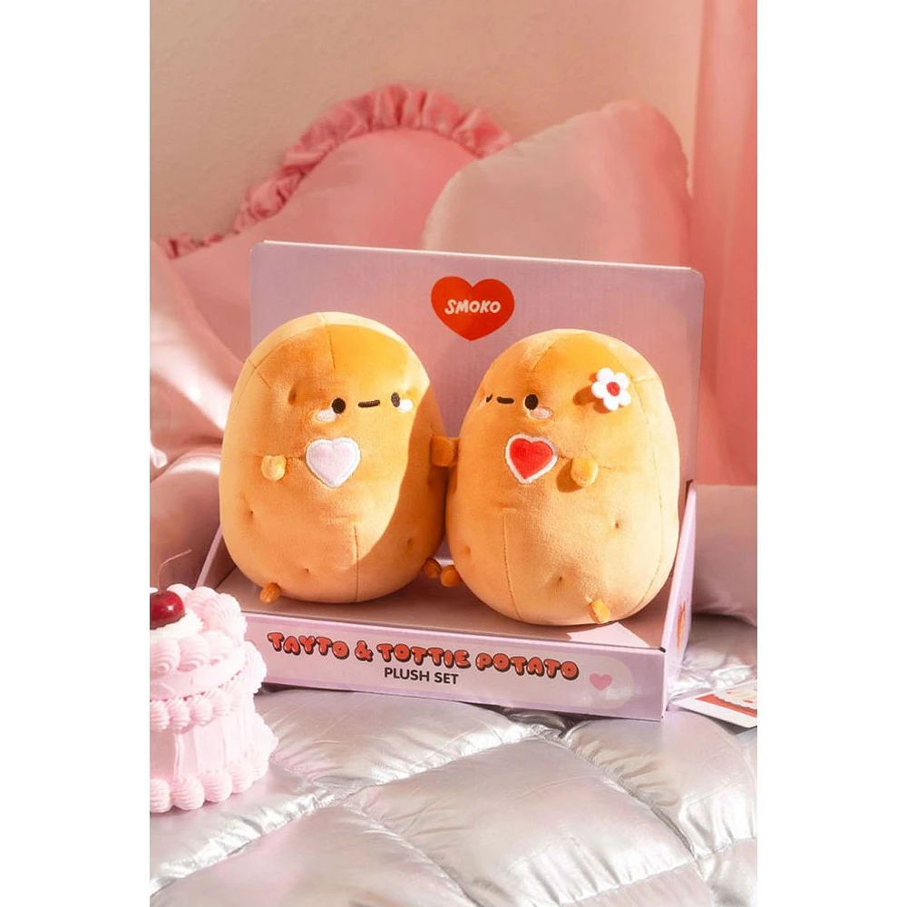 Smoko Tayto 7" Hot Potatoes Mochi Plush Duo