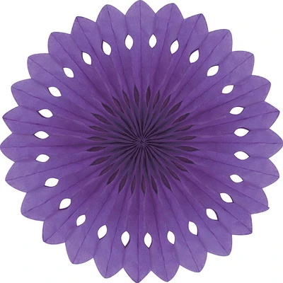 Detailed fan, 30cm, Purple