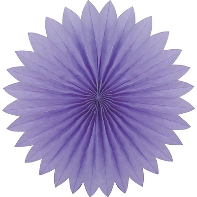 Plain fan, 40cm, Light Purple