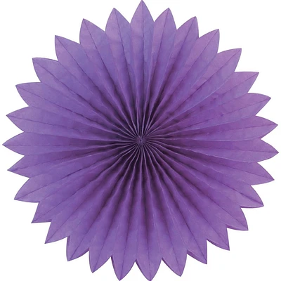 Plain fan, 40cm, Purple