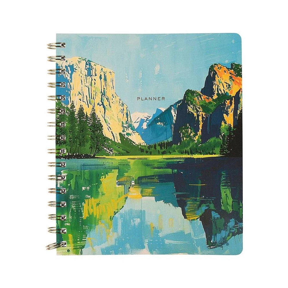 Yosemite Undated Weekly Planner