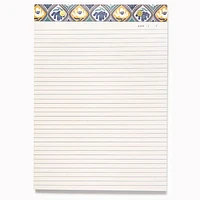 Diamond Floral Legal Pad