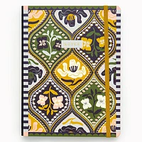 Paper Source Diamond Floral Medium Coptic-Bound Journal