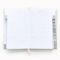 2025-2026 Paper Source Creative Borders Weekly Pocket Planner