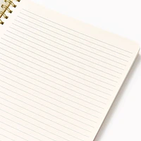 Paper Source Floral Checker Baxter Notebook