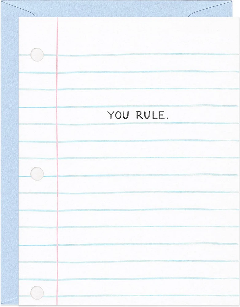 You Rule Encouragement Card