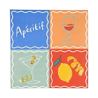 Bon Appetit Cocktail Napkins
