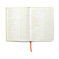 2025-2026 A Dopo Tomatoes Embroidered Hardcover Weekly Planner
