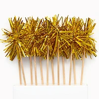 Gold Pom Party Picks