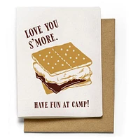 Love You S'more Camp Greeting Card