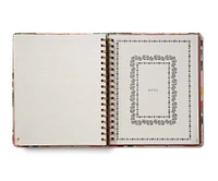 2025-2026 Dahlia 17-Month Academic Hardcover Spiral Planner