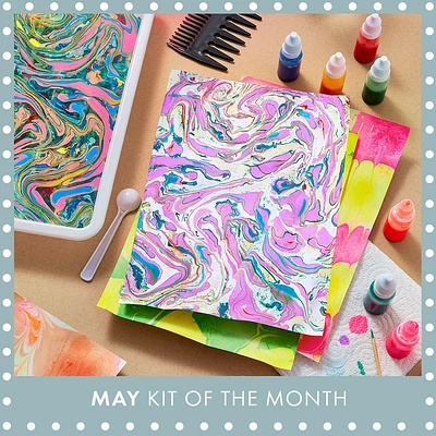 Mindful Crafts: Meditative Marbling Kit