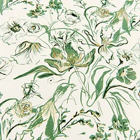 Romantic Greenery Stone Wrapping Paper