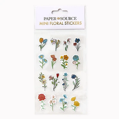 Mini Floral Sticker Sheet