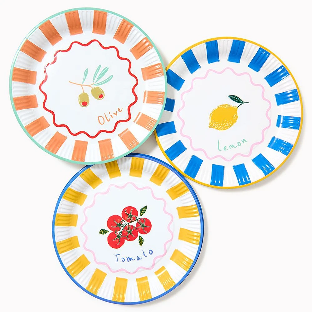 Bon Appetit Paper Plates