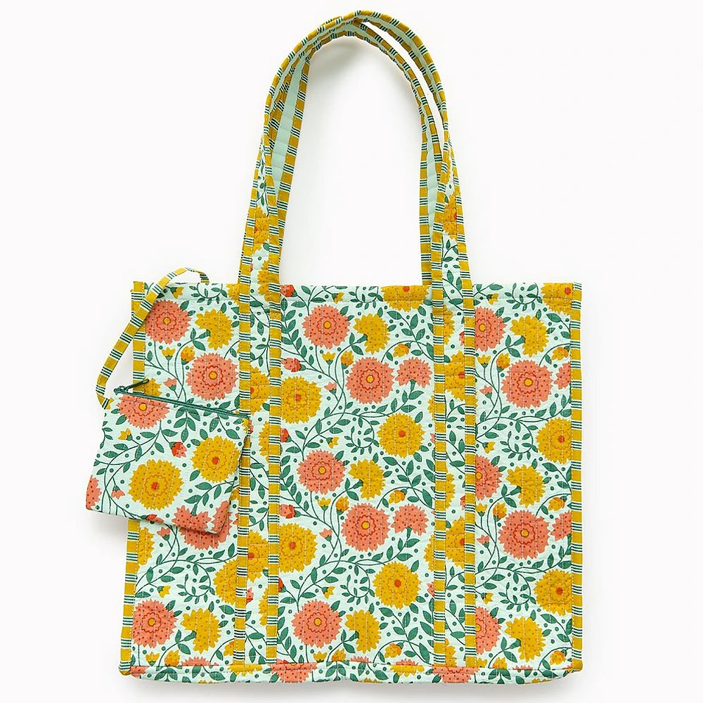 Quilt Tote- Multi